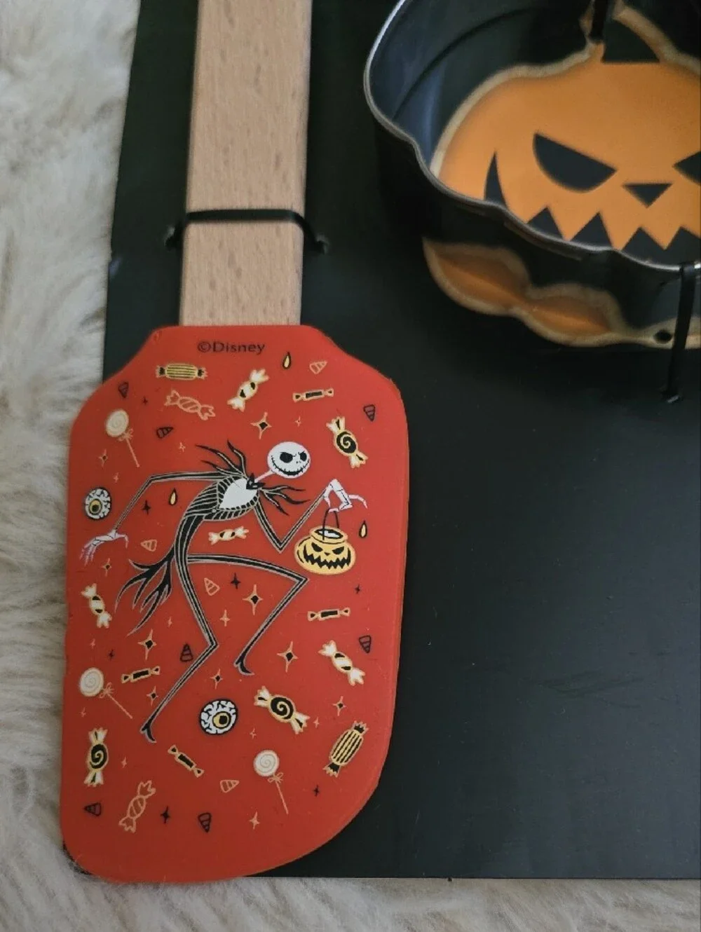 Disney Nightmare Before Christmas 4 Piece Spatula & Cookie Cutter Set
